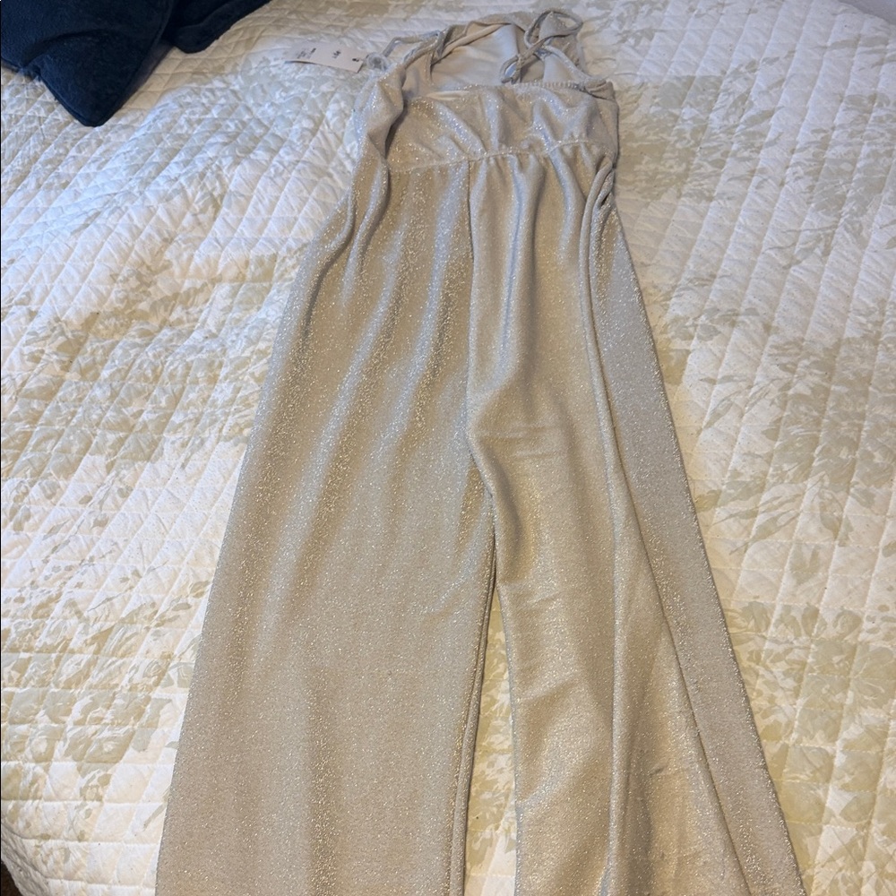 Chic Beige Jumpsuit